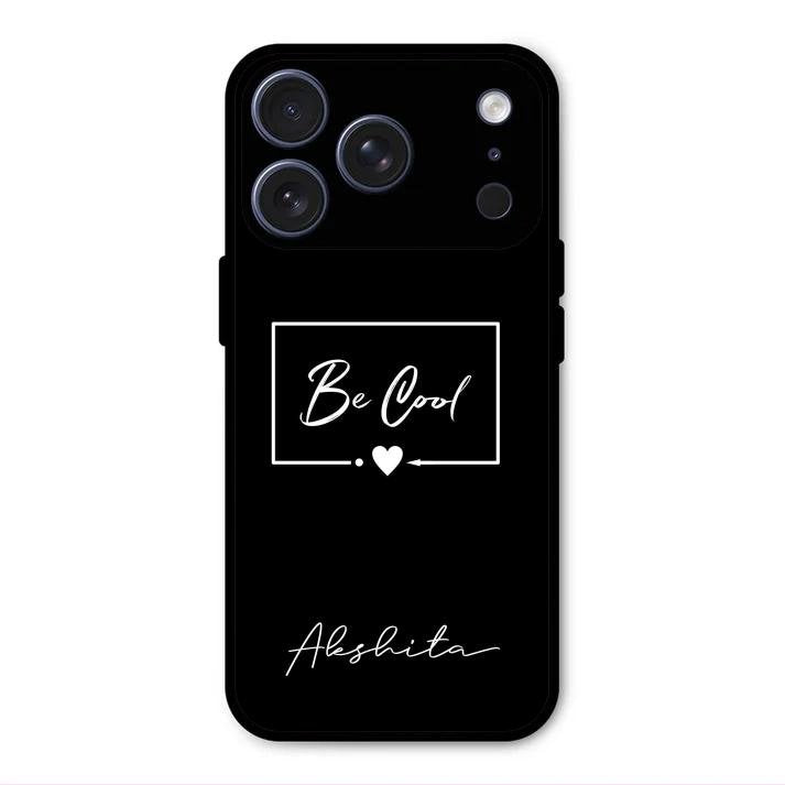 Be Cool Glass Case Cover For iPhone 17 Pro
