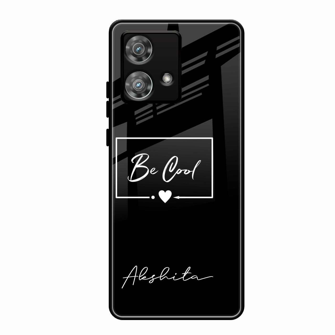 Be Cool Glass Case Cover For Motorola Edge 40 5G