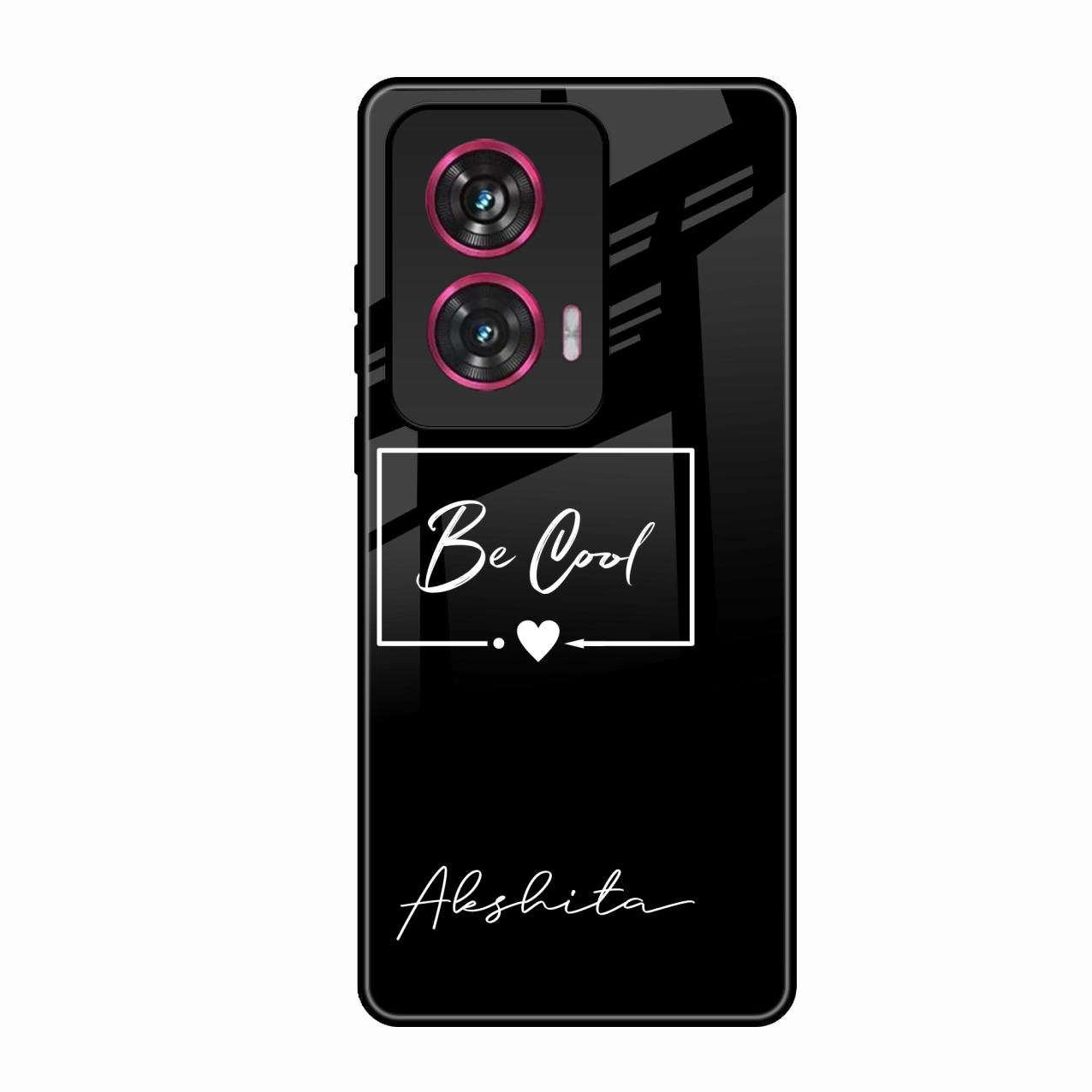 Be Cool Glass Case Cover For Motorola Edge 50 Fusion 5G
