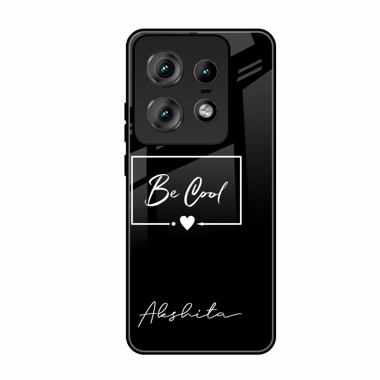 Be Cool Glass Case Cover For Motorola Edge 50 Pro