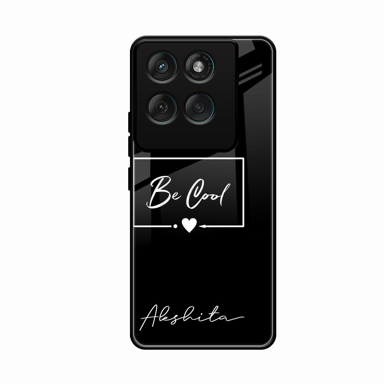 Be Cool Glass Case Cover For Motorola Edge 60 Pro 5G
