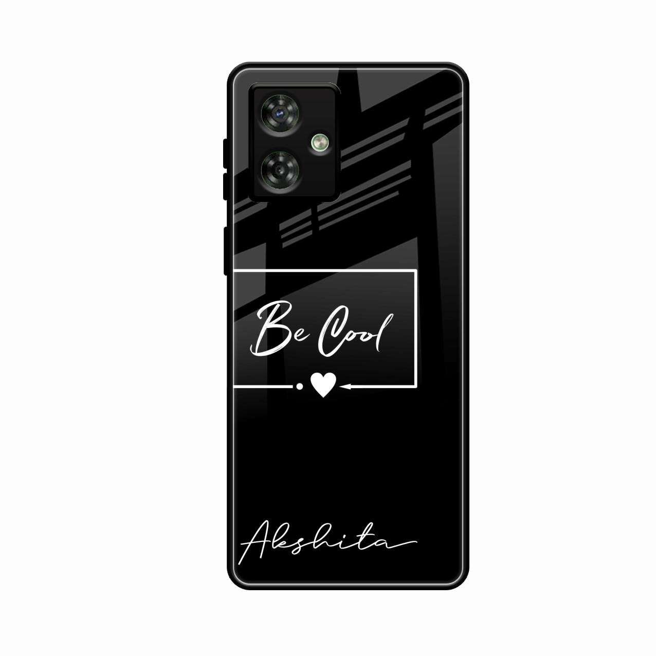 Be Cool Glass Case Cover For Motorola G54 5G