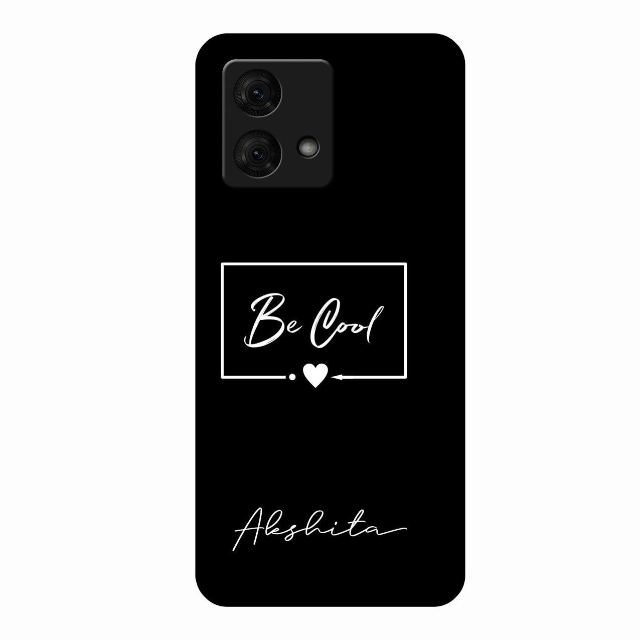 Be Cool Glass Case Cover For Motorola g84 5G
