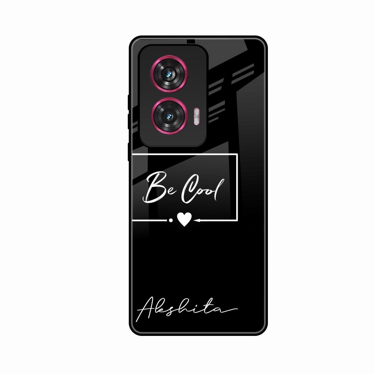 Be Cool Glass Case Cover For Motorola G85 5G
