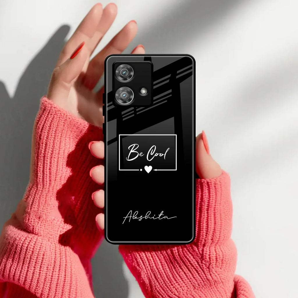 Be Cool Glass Case Cover For Motorola - ShopOnCliQ