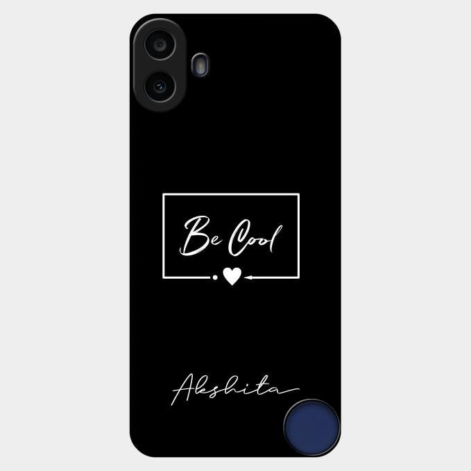 Be Cool Glass Case Cover For Nothing Cmf Phone 1