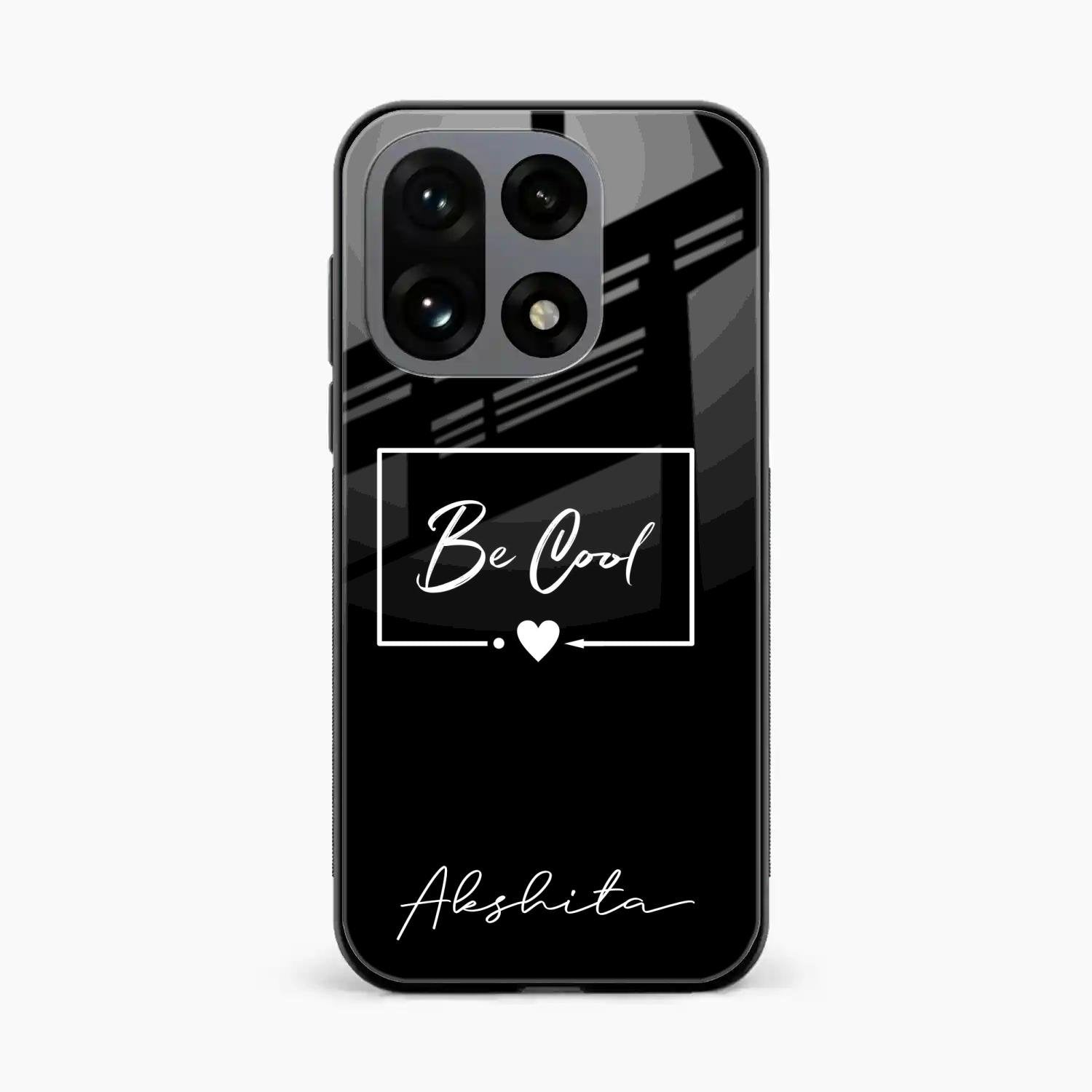 Be Cool Glass Case Cover For OnePlus 15 5G