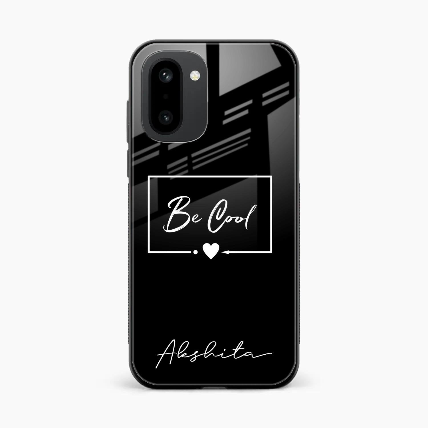 Be Cool Glass Case Cover For OnePlus 15R 5G