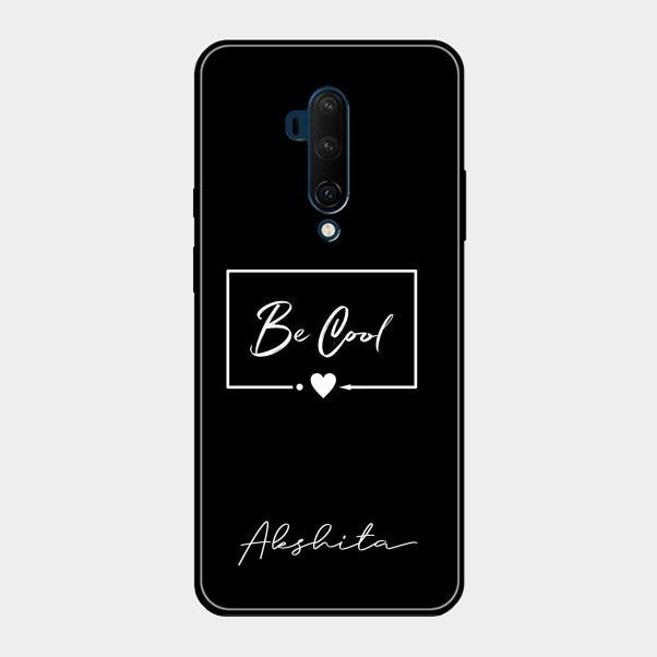 Be Cool Glass Case Cover For Oneplus 7T Pro
