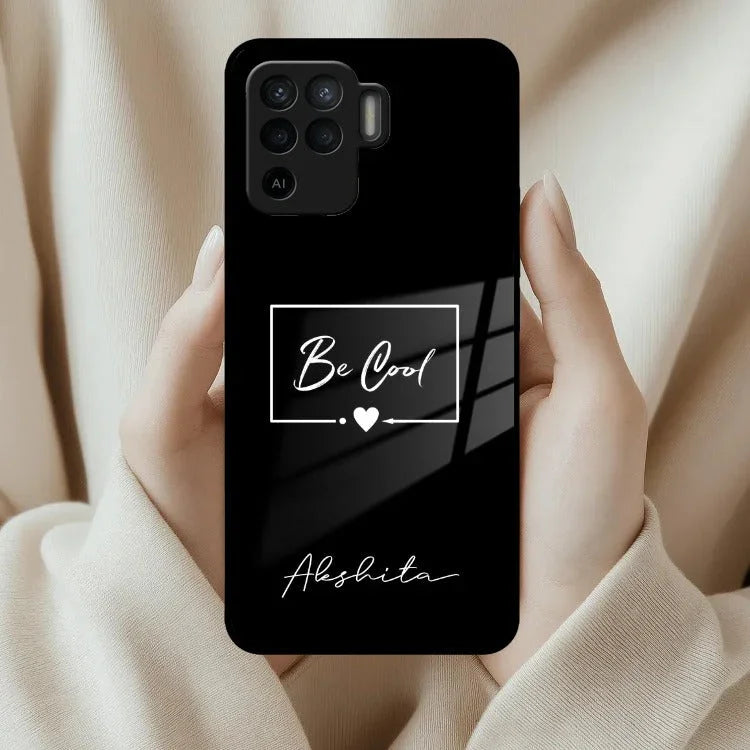 Be Cool Glass Case Cover For Oppo - ShopOnCliQ