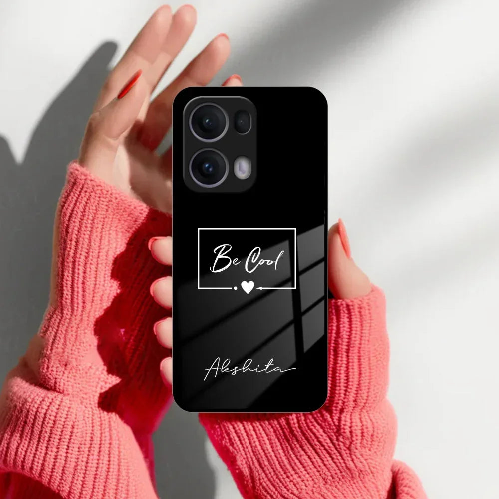 Be Cool Glass Case Cover For Oppo - ShopOnCliQ