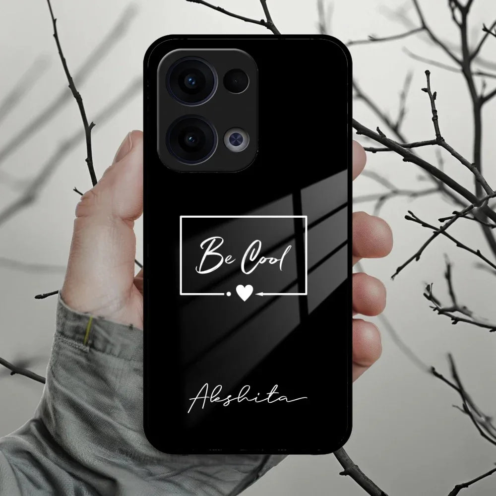 Be Cool Glass Case Cover For Oppo - ShopOnCliQ