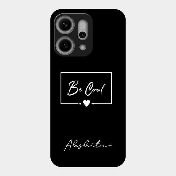 Be Cool Glass Case Cover For Oppo Reno 14 Pro 5G