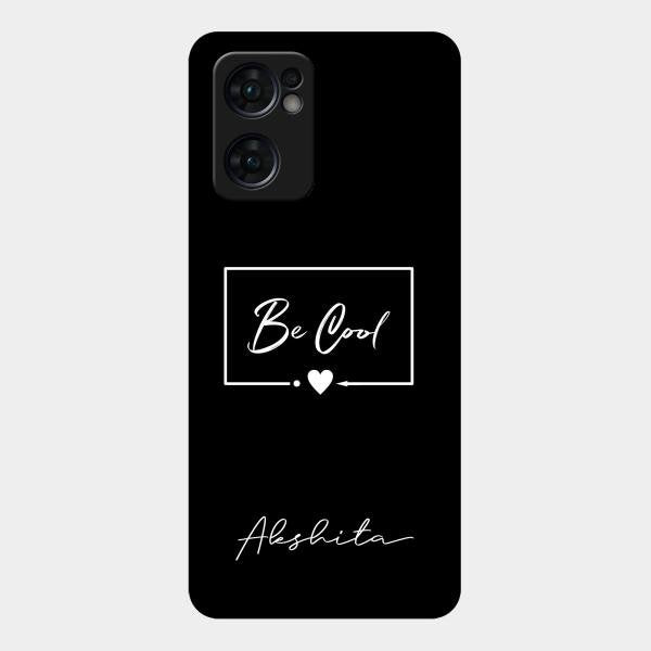 Be Cool Glass Case Cover For Oppo Reno 7 5G