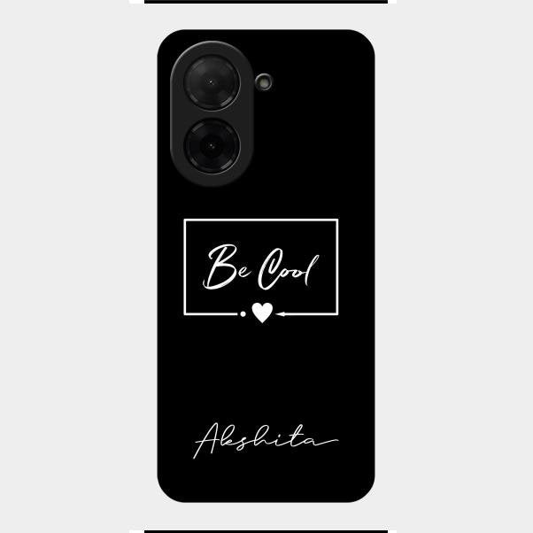 Be Cool Glass Case Cover For Poco C71