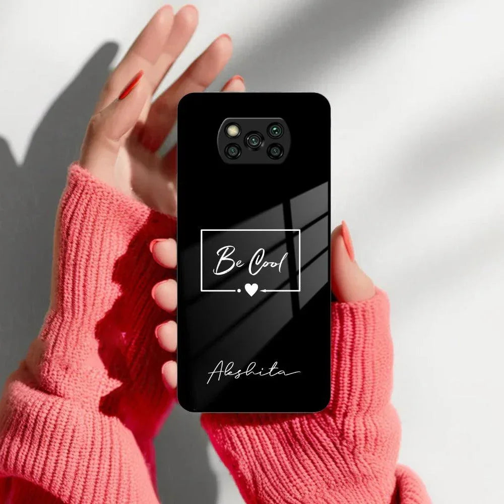 Be Cool Glass Case Cover For Poco - ShopOnCliQ