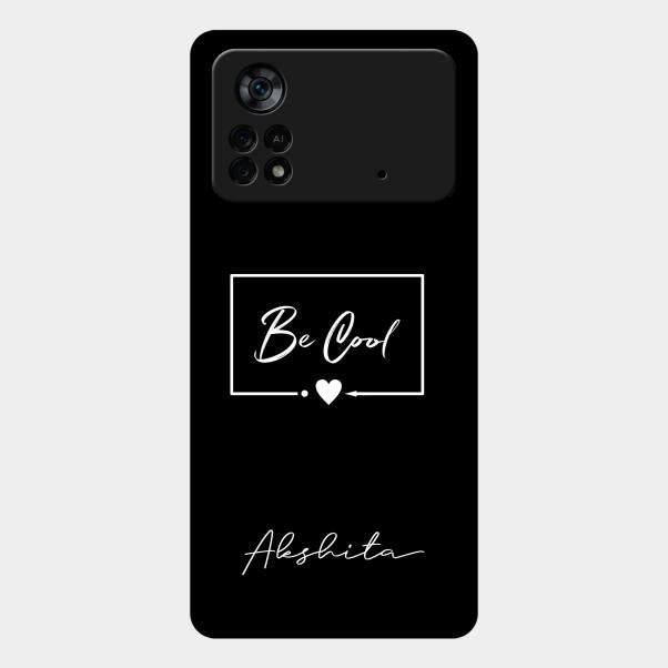 Be Cool Glass Case Cover For Poco X4 Pro 5G