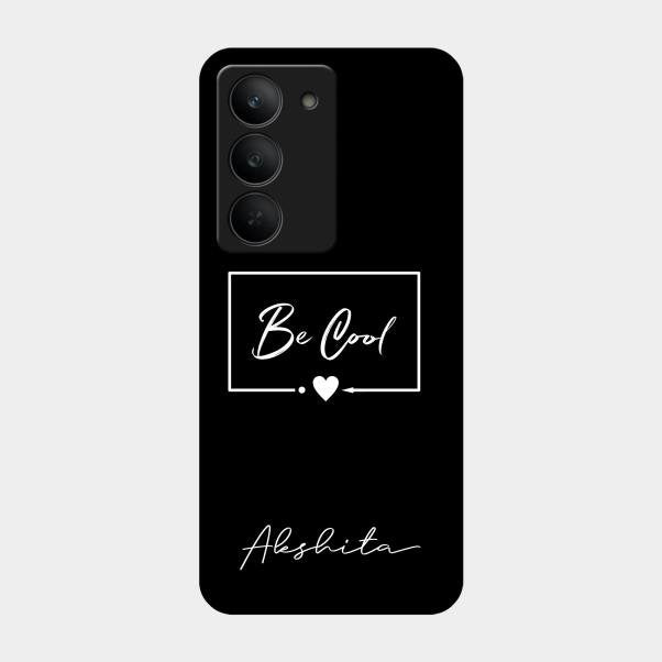 Be Cool Glass Case Cover For Realme 14X 5G