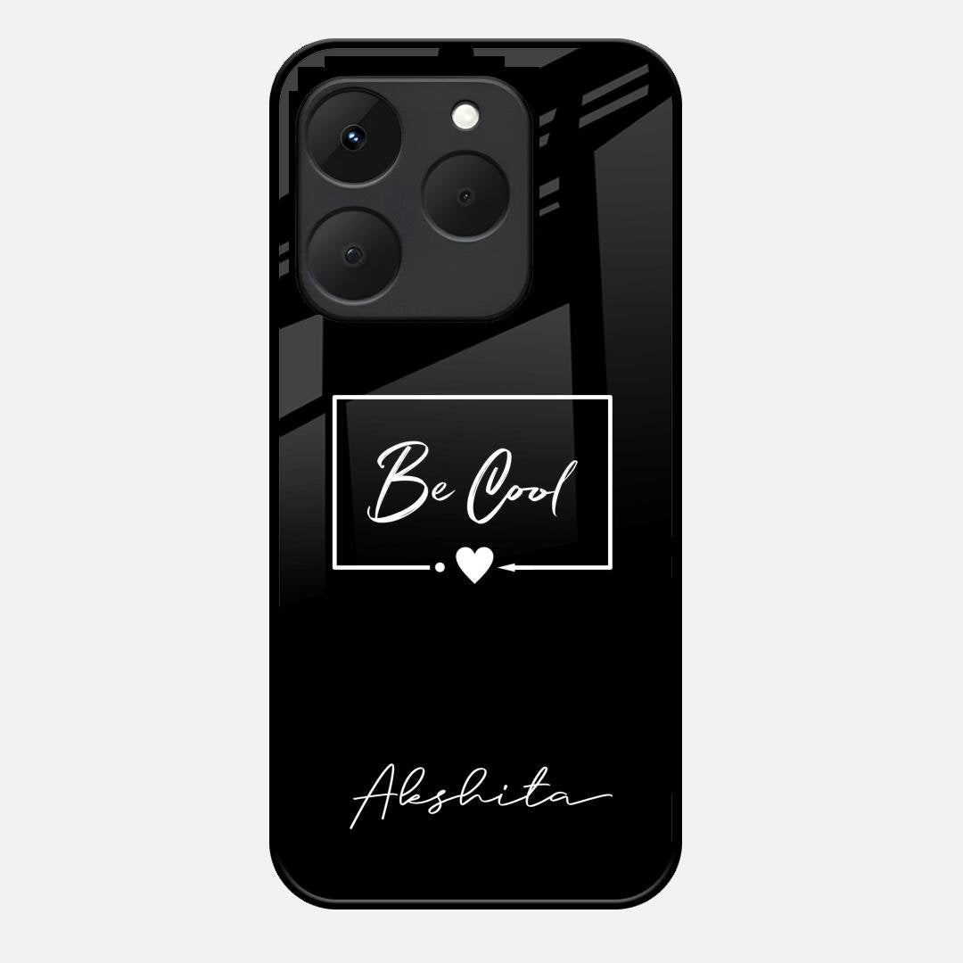 Be Cool Glass Case Cover For Realme 15T 5G