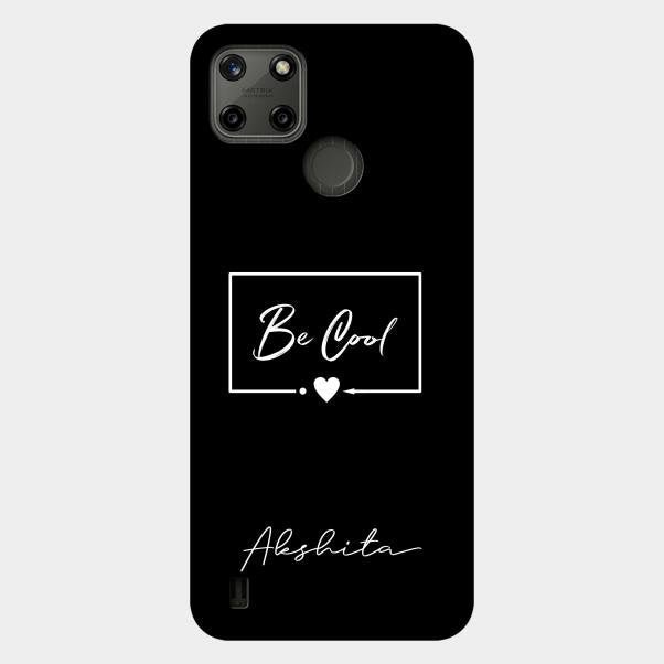 Be Cool Glass Case Cover For Realme C21Y