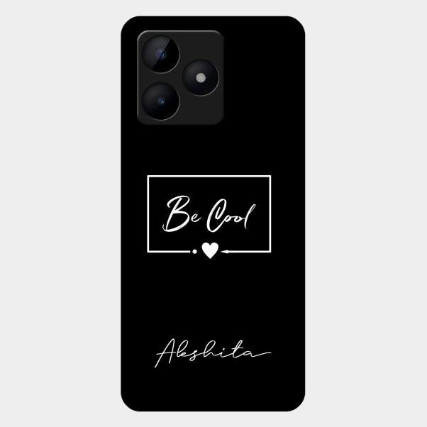 Be Cool Glass Case Cover For Realme C53