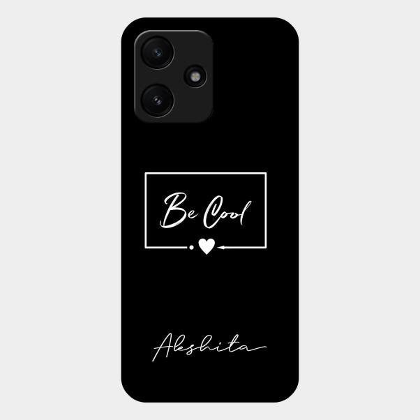 Be Cool Glass Case Cover For Redmi 12 5G