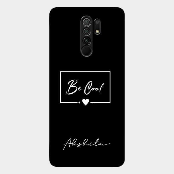 Be Cool Glass Case Cover For Redmi 9 Prime