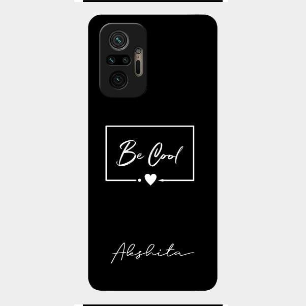 Be Cool Glass Case Cover For Redmi Note 10 Pro