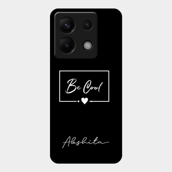 Be Cool Glass Case Cover For Redmi Note 13 Pro 5G