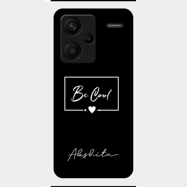 Be Cool Glass Case Cover For Redmi Note 13 Pro Plus 5G