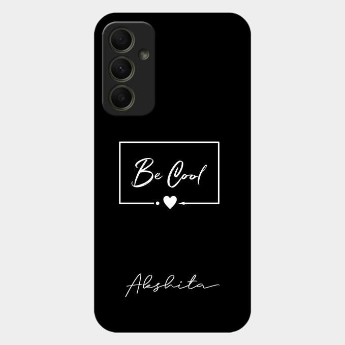 Be Cool Glass Case Cover For Samsung Galaxy A34 5G
