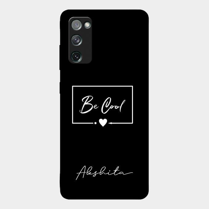 Be Cool Glass Case Cover For Samsung Galaxy S20 Fe 5G