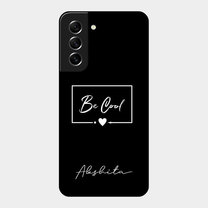 Be Cool Glass Case Cover For Samsung Galaxy S21 Fe 5G