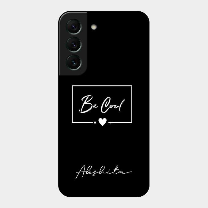 Be Cool Glass Case Cover For Samsung Galaxy S22 5G