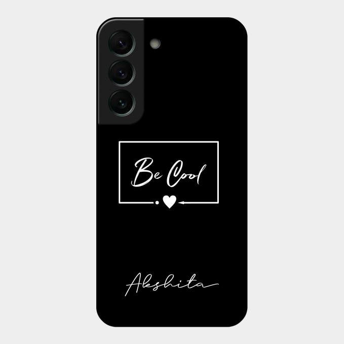 Be Cool Glass Case Cover For Samsung Galaxy S22 Plus 5G