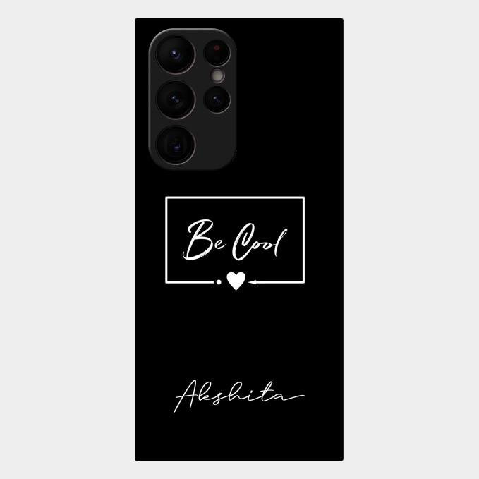 Be Cool Glass Case Cover For Samsung Galaxy S22 Ultra 5G
