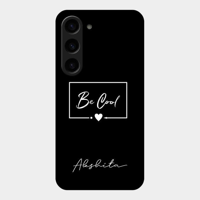 Be Cool Glass Case Cover For Samsung Galaxy S23 5G