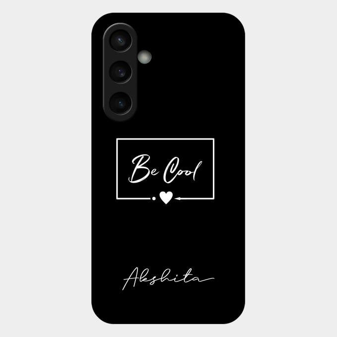 Be Cool Glass Case Cover For Samsung Galaxy S23 Fe 5G