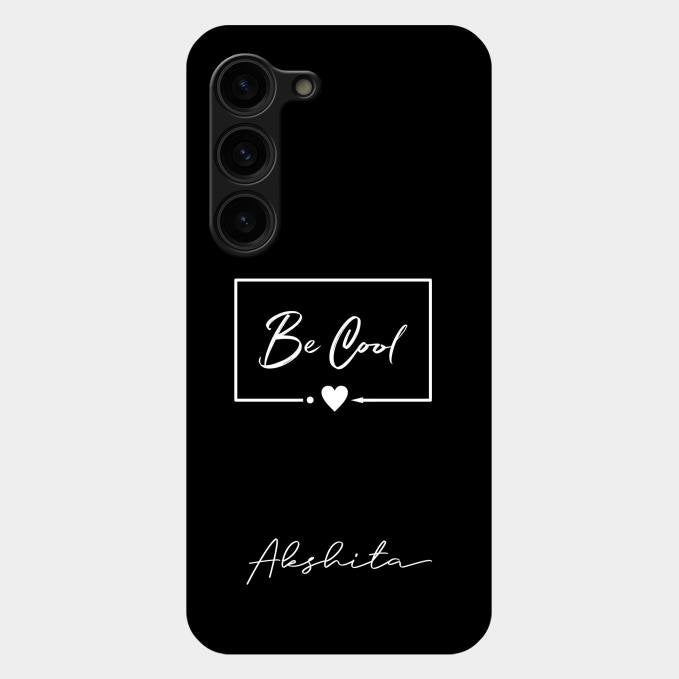 Be Cool Glass Case Cover For Samsung Galaxy S23 Plus 5G
