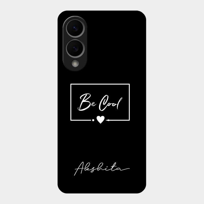 Be Cool Glass Case Cover For Samsung Galaxy S25 Edge 5G