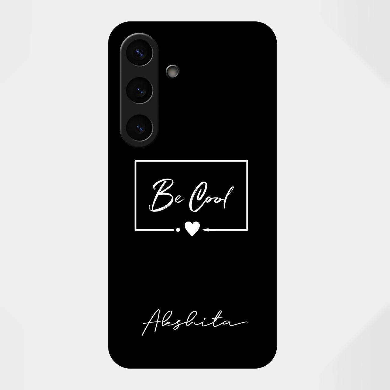 Be Cool Glass Case Cover For Samsung Galaxy S25 FE 5G