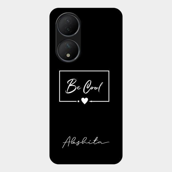 Be Cool Glass Case Cover For Vivo T2 5G