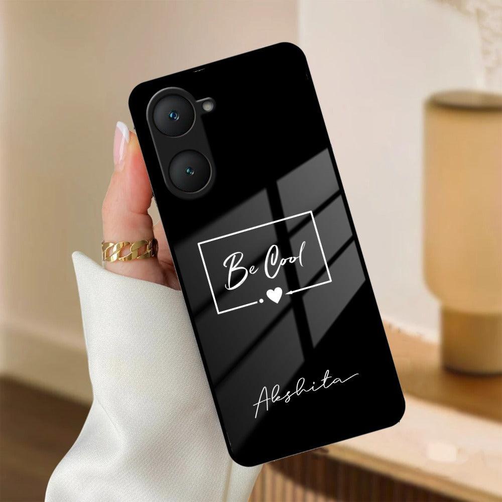 Be Cool Glass Case Cover For iQOO