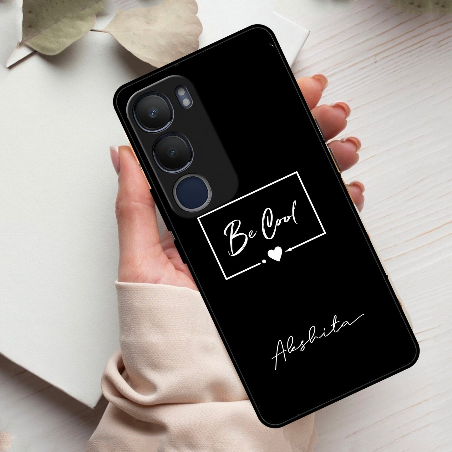 Be Cool Glass Case Cover For Vivo