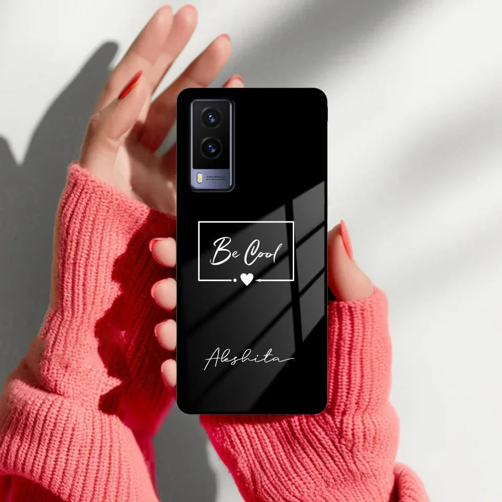 Be Cool Glass Case Cover For Vivo - ShopOnCliQ