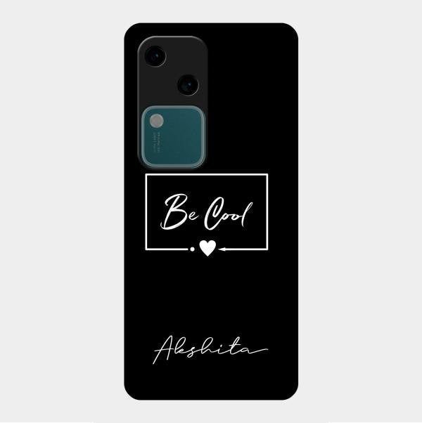 Be Cool Glass Case Cover For Vivo V30 5G