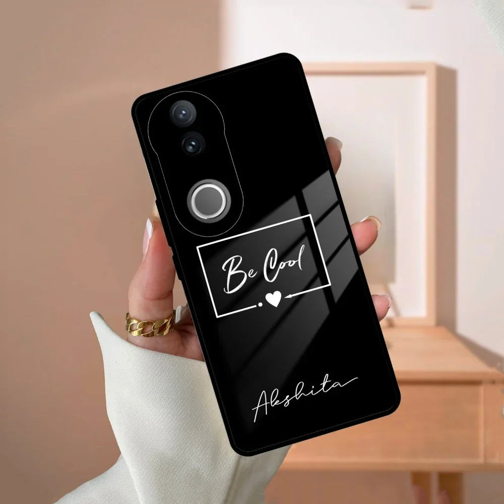 Be Cool Glass Case Cover For Vivo - ShopOnCliQ