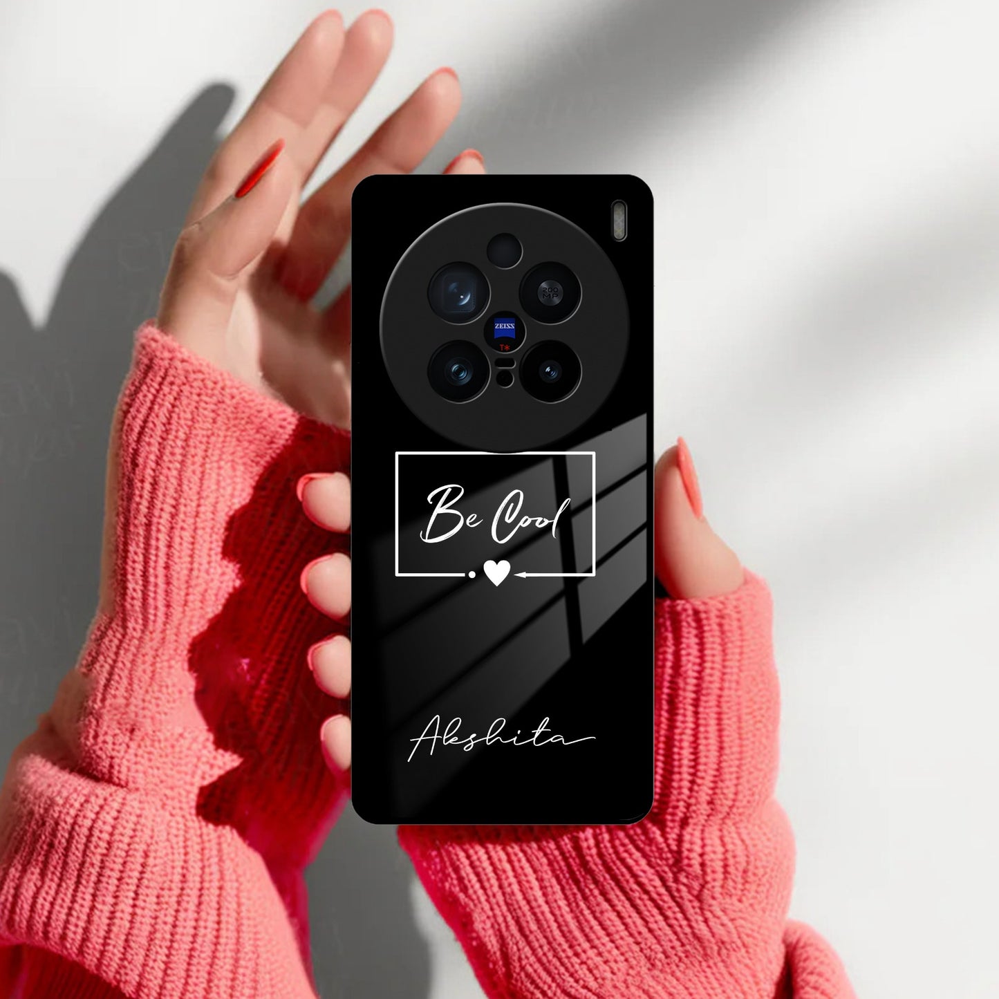 Be Cool Glass Case Cover For Vivo