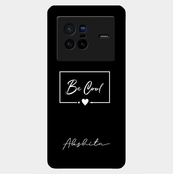 Be Cool Glass Case Cover For Vivo X80 5G