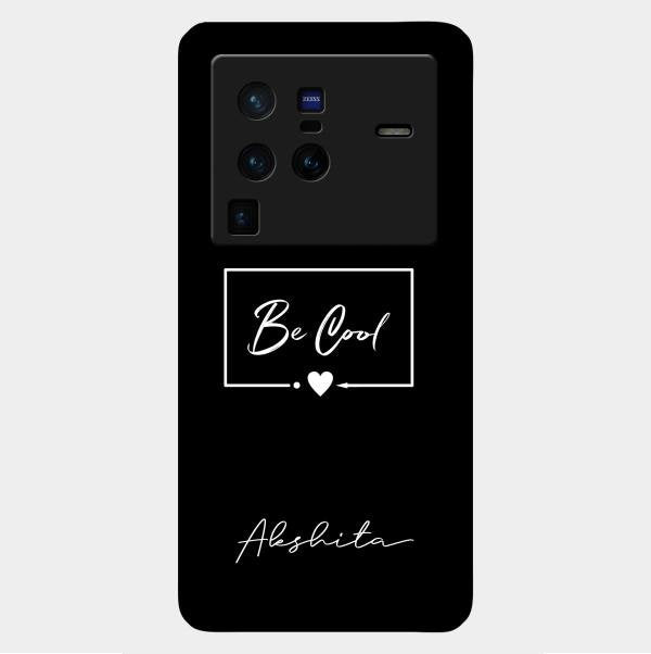 Be Cool Glass Case Cover For Vivo X80 Pro 5G